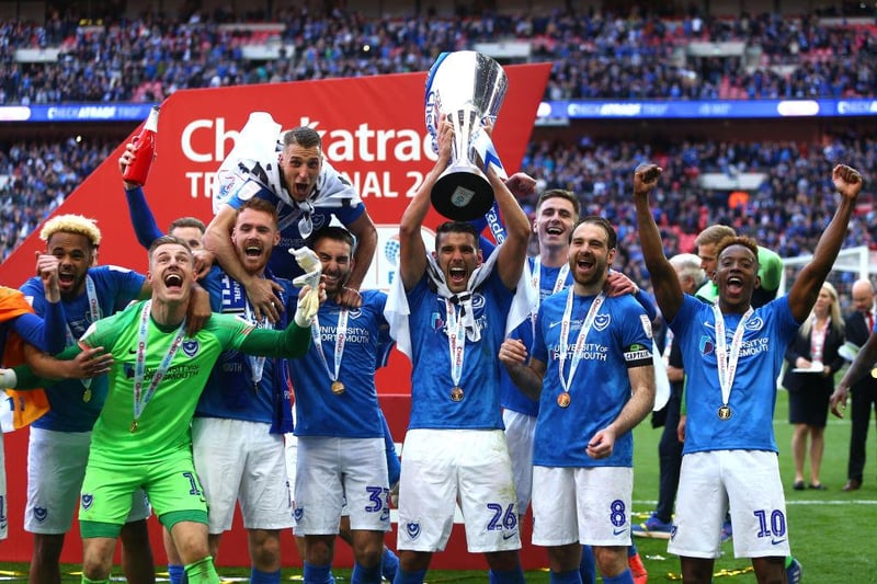 Pompey were the last side to lift the trophy as they beat Sunderland on penalties in 2019. But the Wembley win couldn’t help Kenny Jackett’s side to achieve promotion - as the Black Cats enacted some revenge with a play-off win over the south coast side.