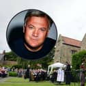 Former shadow cabinet member and MP Ed Balls visited Sunderland to film for The One Show as it looked at Washington's links to the US capital and sought the views of residents on the presidential election.