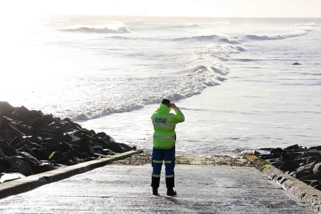 The police and Coastguard have spent the last two days searching for a woman believed to have been swept out to sea.

News and Pictures North