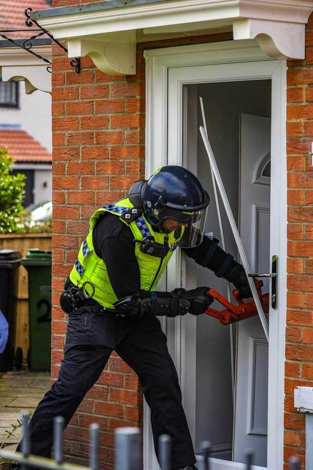 Officers across the North East have carried out raids to crackdown on County Lines.