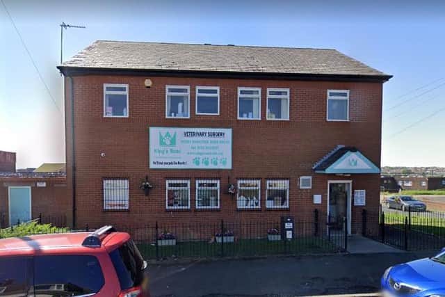 Police are investigating a theft of artificial grass from King's Road Vets in Southwick. Picture: Google Maps.