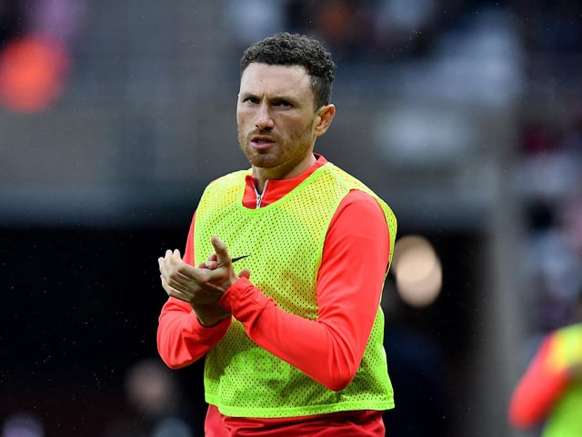 Ran the midfield in the first half and looked a cut above the rest. His experience and quality really shows at this level. Always had time on the ball. 7