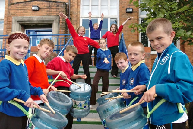 Pupils were pictured rehearsing for Seaham Carnival 15 years ago.