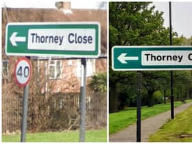 Note that this 40mph sign on Durham Road has not been replaced by a sign for the new 30mph limit. Google image (left).