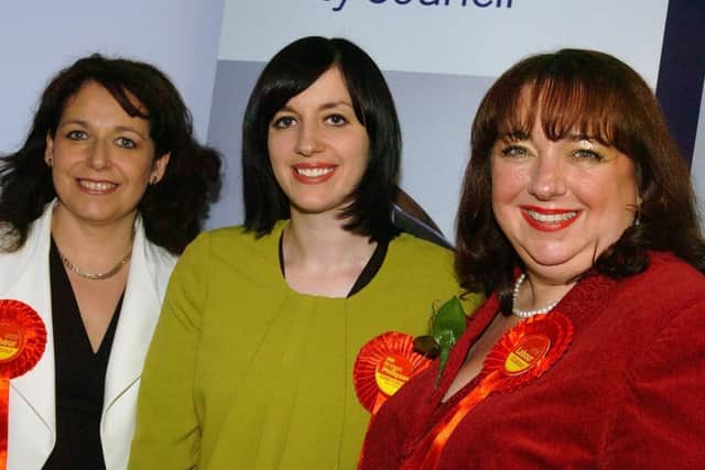 Sunderland MPs, from left to right, Julie Elliott, Bridget Phillipson and Sharon Hodgson at a General Election count.