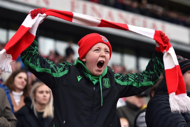 The atmosphere at Stoke City's stadium was rated at 3.5 stars by thousands of fans voting on footballgroundmap.com