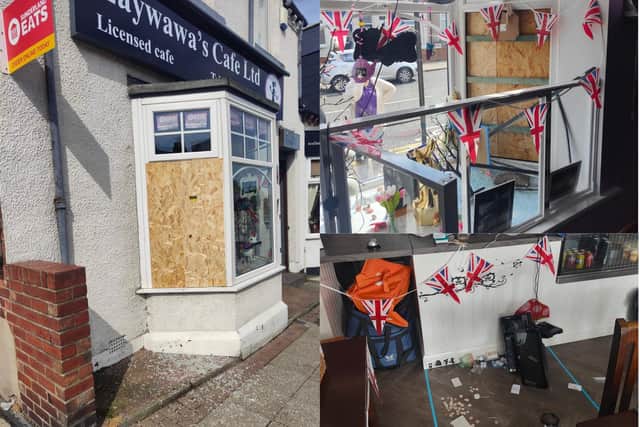 It was reported that LayWawas cafe was broken into over the Jubilee weekend.