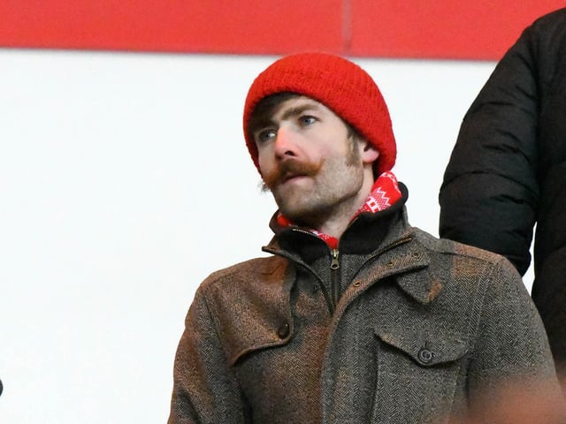 Fans at the Stadium of Light to watch Sunderland's game against West Brom. The Black Cats lost 2-1 after taking a first-half lead through an Amad Diallo penalty.