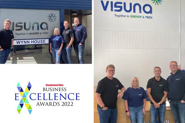 Visuna has become the latest entry in the Sunderland Echo Business Awards.