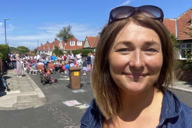 Fiona Simpson, organiser of the Clifton Road Queen's Jubilee party.