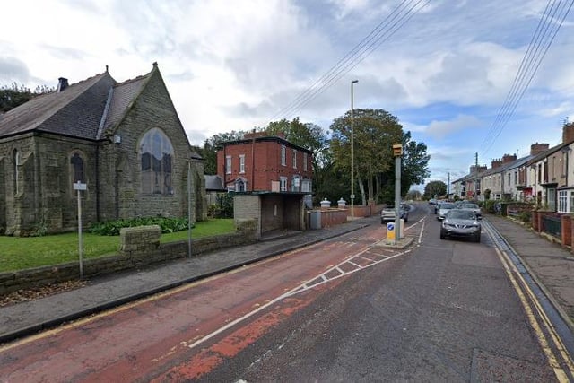 A 30mph speed camera is situated outside Boldon Methodist Church on Western Terrace.