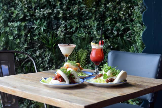 Bao buns and cocktails on the menu