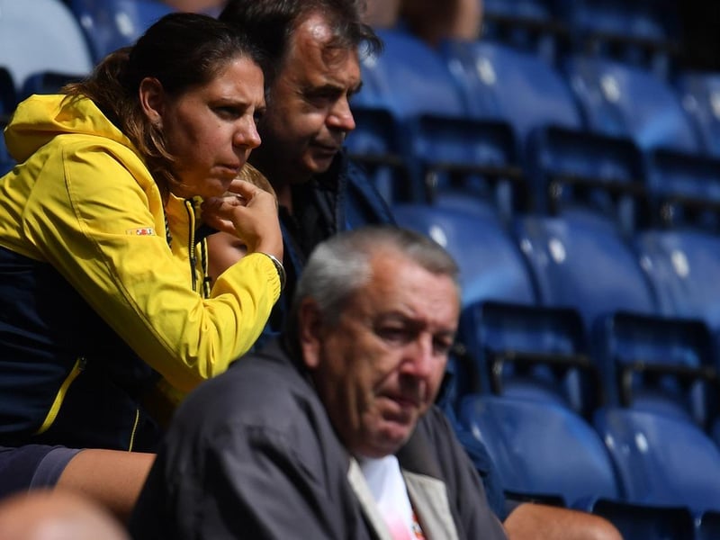 Sunderland fans at Preston North end as the Black Cats lost 2-1 at Deepdale in the Championship.