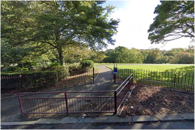 The incident took place at Barnes Park in Sunderland. Image by Google Maps.
