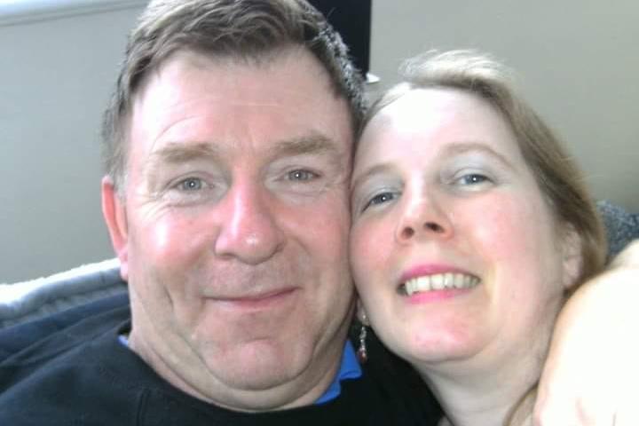 Mandy Florence, said: "Me and my fiance Lee."