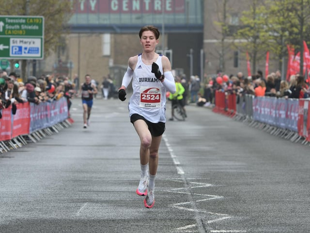 3rd place in the Sunderland City Runs 2023 10k race, Ben Bayly (correct)