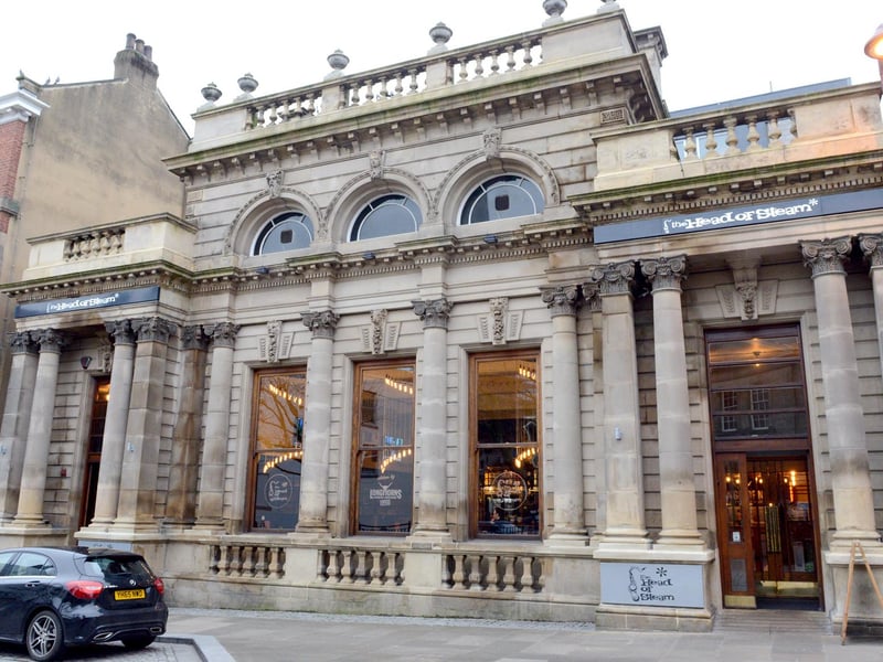 The building sits on the site of a former bank and was acquired by Cameron's Brewery in 2015.
It was then refurbished and opened as part of the Head of Steam chain.
In addition to the brewer's own beers, the handpumps dispense ales from independents in Yorkshire and the North East.