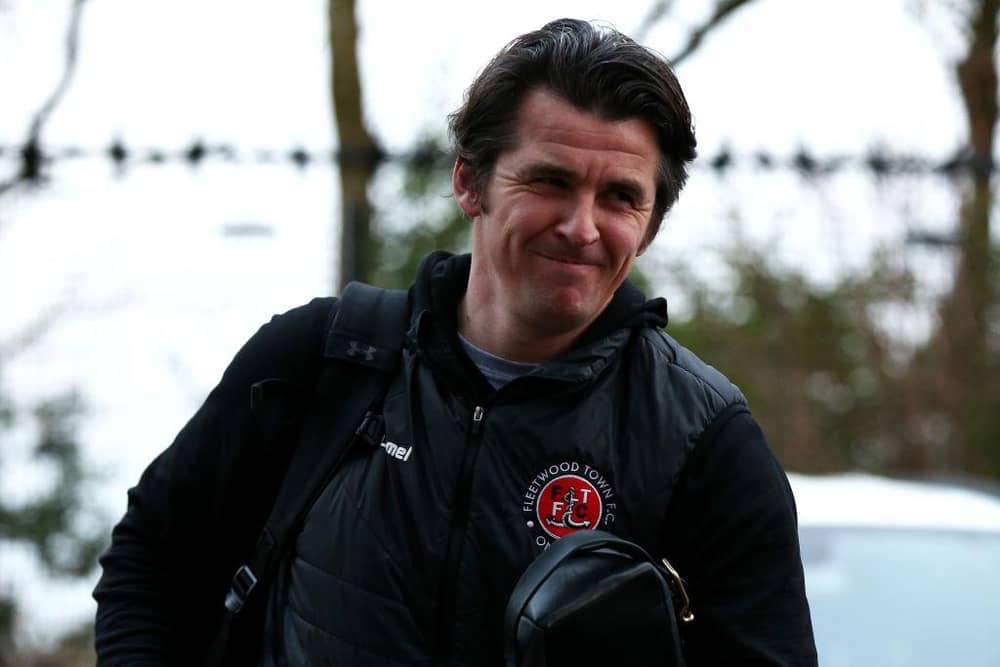Fleetwood Town boss Joey Barton