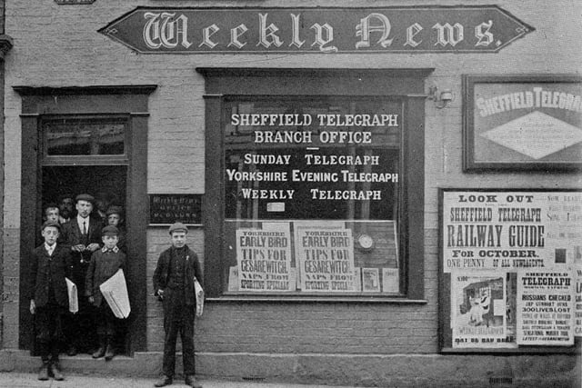 Sheffield Telegraph Typical Branch Office, 1905