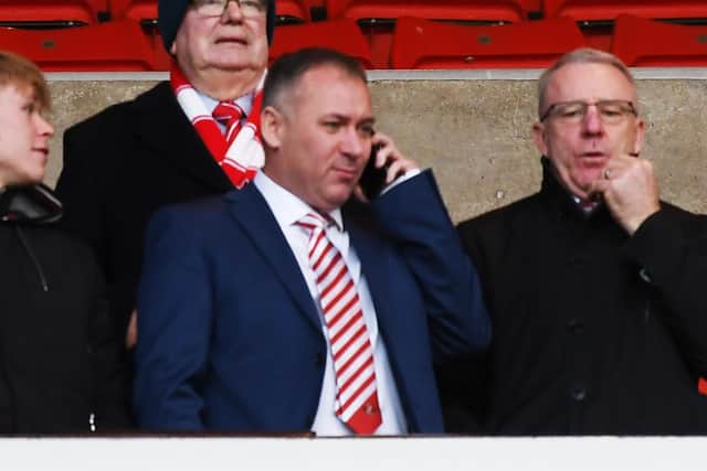 Stewart Donald has admitted that he would like to stay at the club