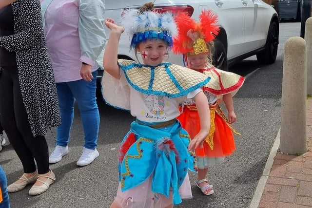 Carnival-style fun after Pennywell Youth Project joined forces with Creative Seed.