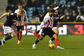 Bradley Dack playing for Sunderland. Picture by FRANK REID