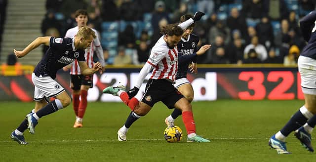 Bradley Dack playing for Sunderland. Picture by FRANK REID