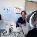 Lynn Bates, cataract treatment centre manager at Sunderland Specialist Eye Hospital.