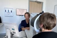 Lynn Bates, cataract treatment centre manager at Sunderland Specialist Eye Hospital.