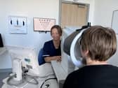 Lynn Bates, cataract treatment centre manager at Sunderland Specialist Eye Hospital.
