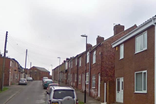 Police were called to Girven Terrace in Easington Lane to reports of an assault. Image copyright Google Maps.