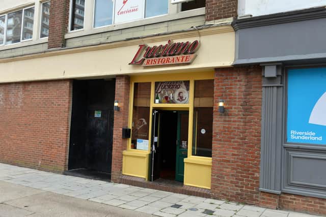 Luciano Ristorante, High Street West, has a 4 star rating on TripAdvisor from 438 reviews. The restaurant is taking part in the Governement 50% off scheme.