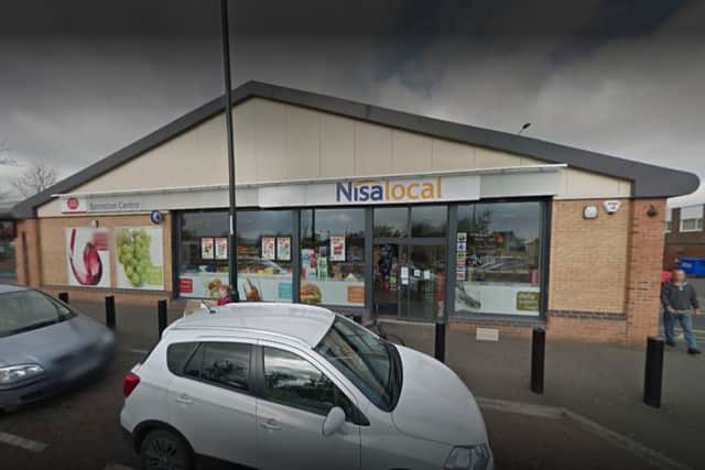 Bob Singh, who runs Nisa Local in Barmston, Washington, is urging businesses to support the community during the coronavirus outbreak.  Image by Google Maps.