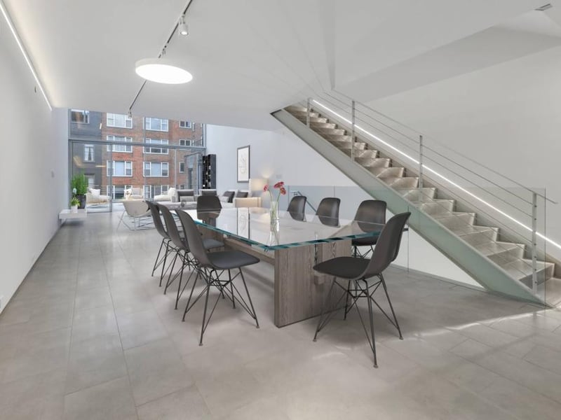 The home was designed by Rafael Viñoly Architects for Argentinian businessman Eduardo Eurnekian.