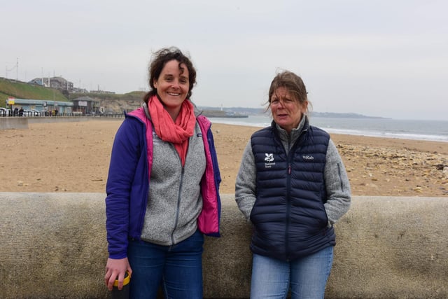 Ellie Woodward (left) and Mimi Russell who both work for the national Trust.