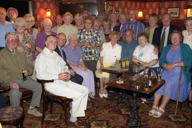 Former members of Sunderland YMCA in 1999 when they caught up with some old faces they hadn't seen for 50 years.