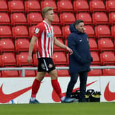 Ollie Younger on his league debut at the Stadium of Light