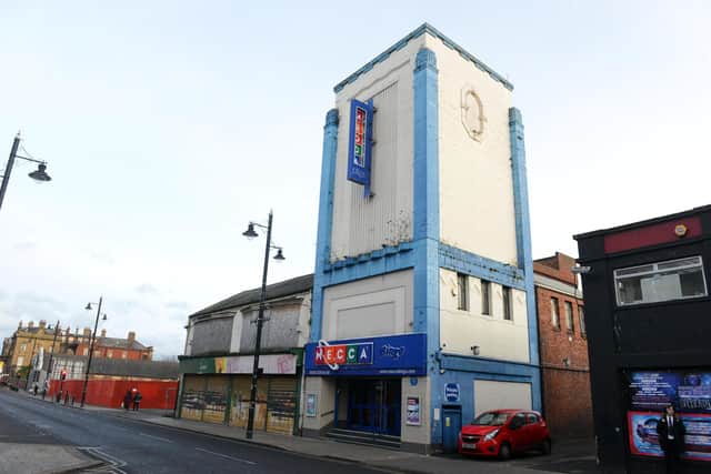 Today the former Odeon cinema on Holmeside, as graced by the Rolling Stones, is now a Mecca Bingo hall. Picture by Stu Norton.