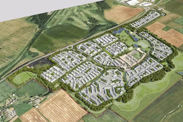 Seaham Garden Village will be build on land in Dawdon.