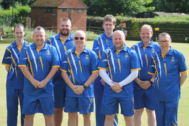 The Durham County Balcomb Trophy squad.