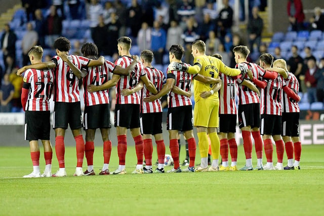 Both sets of teams, and supporters, observed the minute’s silence inside the ground at Reading, before a chorus of the National Anthem ‘God Save the King’ was played out.