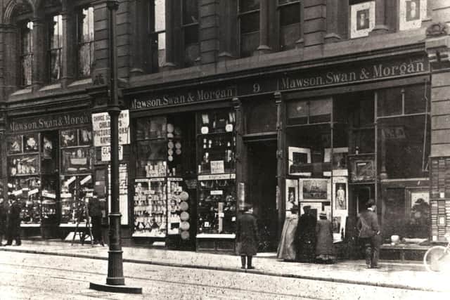 Mawson and Swan's shop in Newcastle. pic credit: Tyne and Wear Archive and Museum
