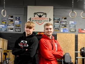 Josh and Nathan Bland, aged just 17 and 21 respectively, run the CrossFit Sunderland SR1 gym. Sunderland Echo image.