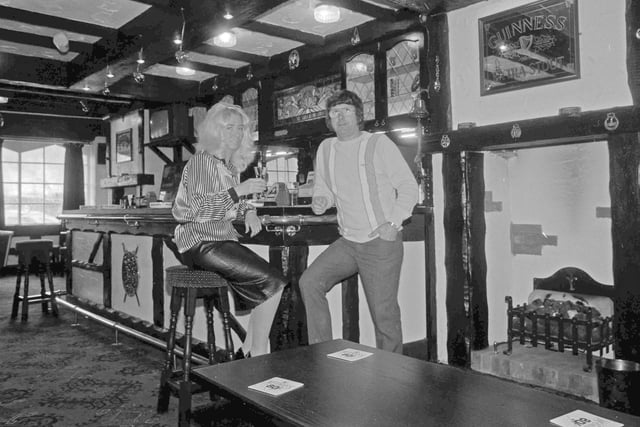 A look inside the Excelsior in Hendon in April 1988.