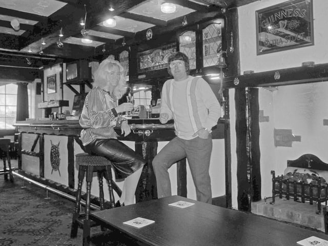 A look inside the Excelsior in Hendon in April 1988.