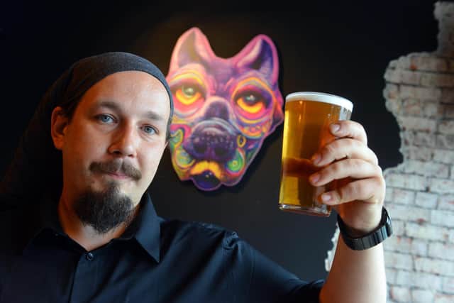 Mortal Hound micro pub opens up to the public on Vine Place with Blockyard head brewer Mikey Boyack. 