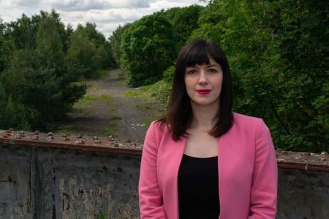 Houghton and Sunderland South MP Bridget Phillipson overlooking part of the former Leamside Line on the edge of her constituency.