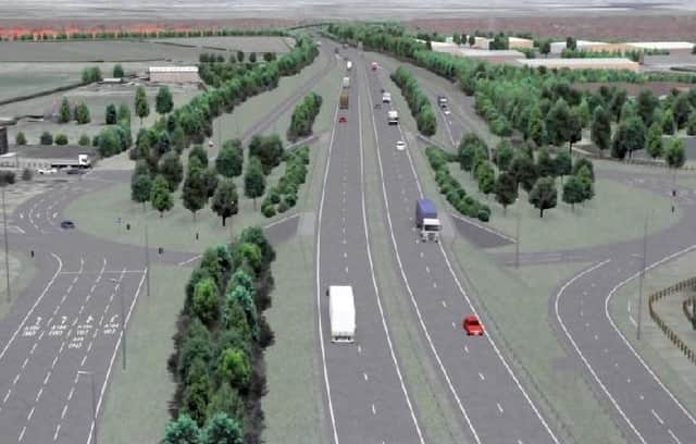 An image from the Highways Agency showing how the junction will look once work is complete.