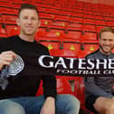 Gateshead boss Mike Williamson has seen two players commit their futures.