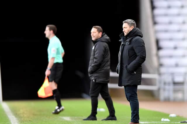 Lee Johnson oversees his first game in charge of Sunderland